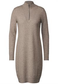 Cosy Troyerkleid taupe melange