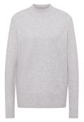 Cosy Turtleneck Pullover luna grey melange