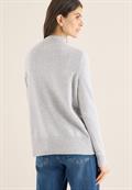 Cosy Turtleneck Pullover luna grey melange