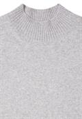Cosy Turtleneck Pullover luna grey melange