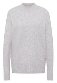 Cosy Turtleneck Pullover luna grey melange