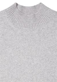 Cosy Turtleneck Pullover luna grey melange