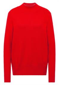 Cosy Turtleneck Pullover pumpkin orange