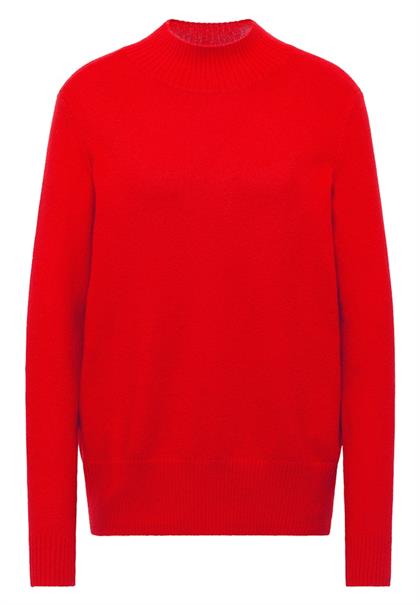 Cosy Turtleneck Pullover pumpkin orange