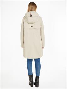 COTTON BLEND PARKA light sandalwood