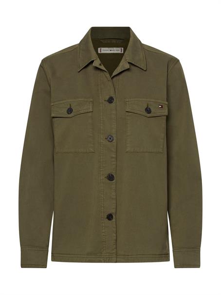 COTTON BLEND SHACKET rocky mountain