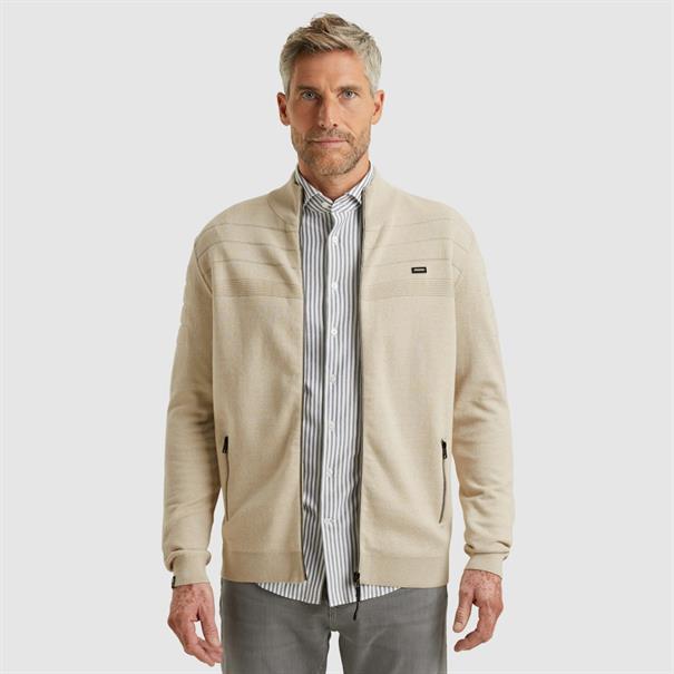 cotton bonded mouline white pepper