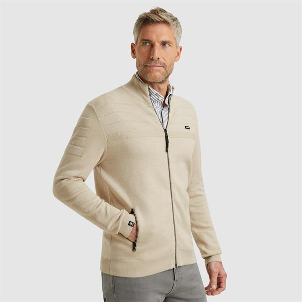 cotton bonded mouline white pepper