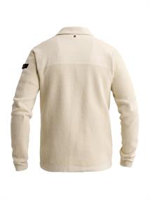 cotton double face bone white