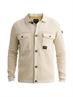 cotton double face bone white