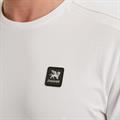 cotton elastan jersey Versatile bright white