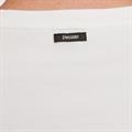 cotton elastan jersey Versatile bright white