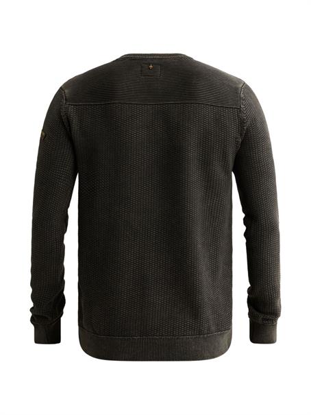 cotton garment dye stone wash obsidian