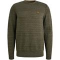 cotton mouline (organic) dusky green