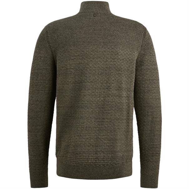 cotton mouline (organic) dusky green