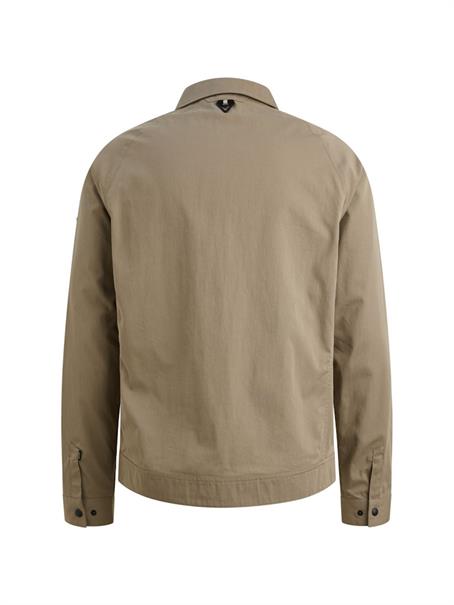 Cotton short jacket brindle