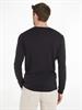 COTTON SILK BLEND CN SWEATER ck black