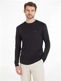 COTTON SILK BLEND CN SWEATER ck black