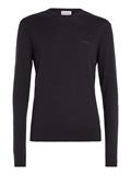 COTTON SILK BLEND CN SWEATER ck black