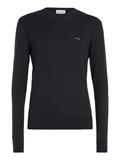 COTTON SILK BLEND CN SWEATER ck black