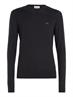 COTTON SILK BLEND CN SWEATER ck black
