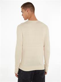 COTTON SILK BLEND CN SWEATER fog