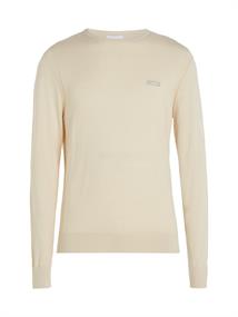 COTTON SILK BLEND CN SWEATER fog