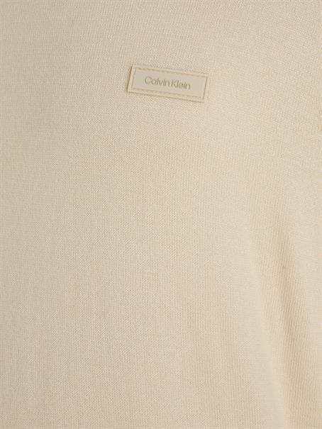 COTTON SILK BLEND CN SWEATER fog