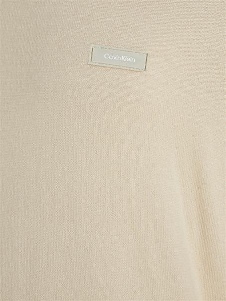 COTTON SILK BLEND CN SWEATER fog