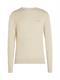 COTTON SILK BLEND CN SWEATER fog