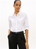 COTTON STRETCH REGULAR LS SHIRT th optic white