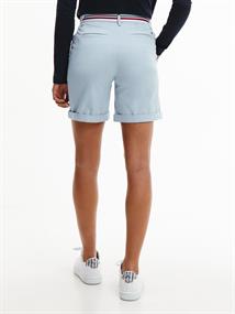 COTTON TENCEL CHINO RW SHORT breezy blue