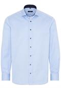 Cover Shirt Twill Langarm hellblau