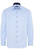 Cover Shirt Twill Langarm hellblau