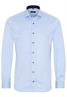 Cover Shirt Twill Langarm hellblau
