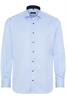 Cover Shirt Twill Langarm hellblau