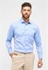 Cover Shirt Twill Langarm mittelblau