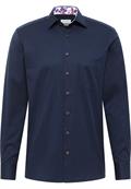 Cover Shirt Twill Langarm navy