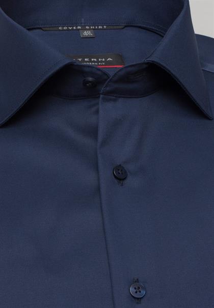 Cover Shirt Twill Langarm navy