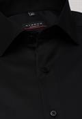 Cover Shirt Twill Langarm schwarz