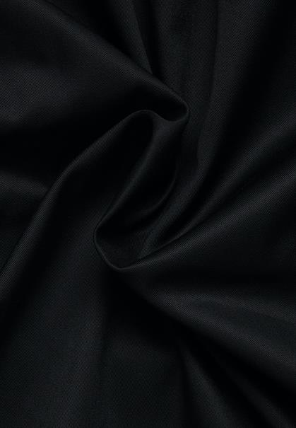 Cover Shirt Twill Langarm schwarz