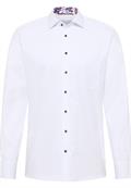 Cover Shirt Twill Langarm weiß