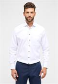 Cover Shirt Twill Langarm weiß