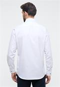 Cover Shirt Twill Langarm weiß
