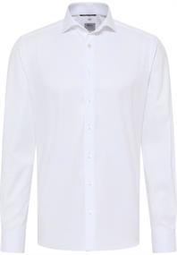 Cover Shirt Twill Langarm weiß