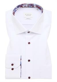 Cover Shirt Twill Langarm weiß