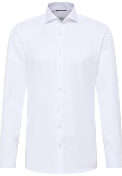 Cover Shirt Twill Langarm weiß