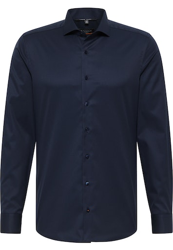 Cover Shirt Twill super langer Arm (72 cm) navy