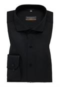 Cover Shirt Twill super langer Arm (72 cm) schwarz