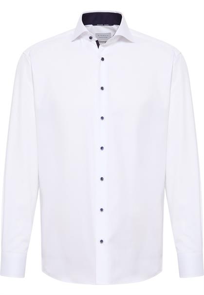 Cover Shirt Twill super langer Arm (72 cm) weiß